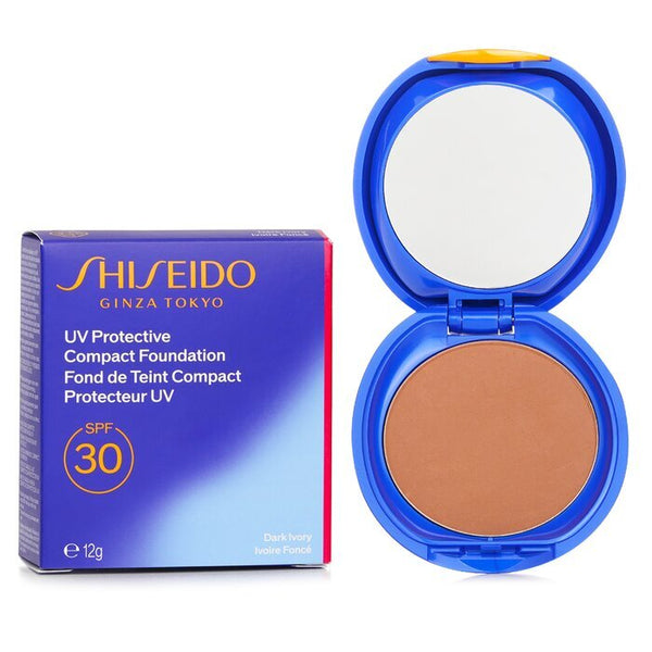 Shiseido UV Protective Compact Foundation SPF 30 (Case+Refill) - # SP70 Dark Ivory (Random Packaging) 12g/0.42oz