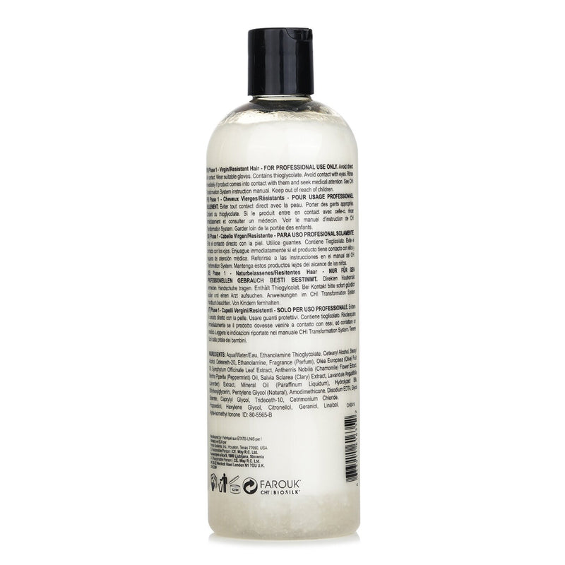 チィー  トランスフォーメーション システム フェーズ1 - ソリューションフォーミュラ A (くせ毛/新生毛用)   473ml/16oz