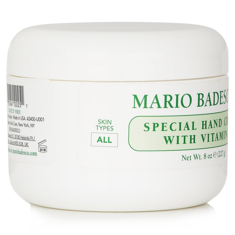 マリオ バデスク  スペシャルハンドクリーム ウィズ ビタミンE   236ml/8oz