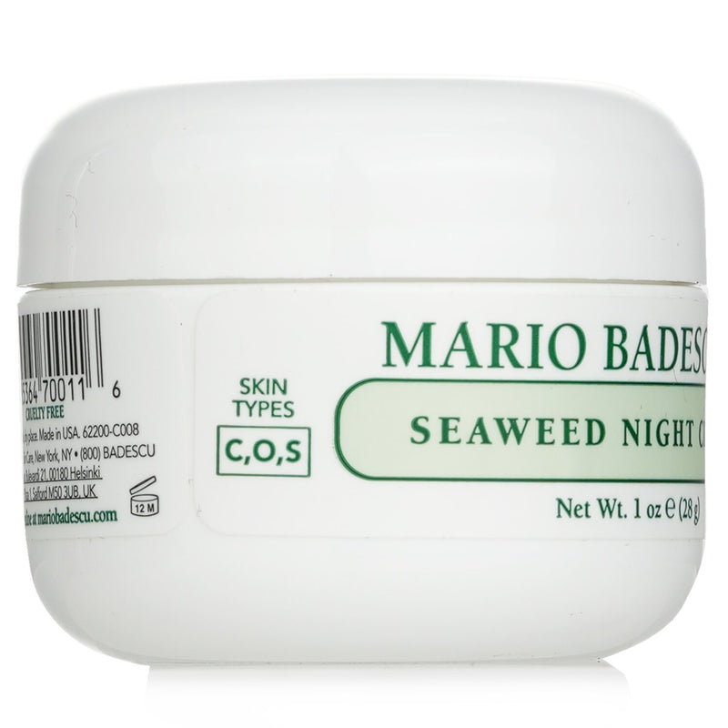 マリオ バデスク  シーウィード ナイトクリーム   29ml/1oz