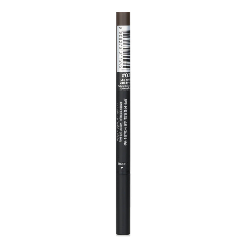 オッティー  Natural Drawing Auto Eye Brow Pencil - #02 Dark Brown   0.2g/0.01oz