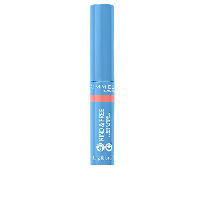 Rimmel London Kind &amp; Free Tinted Lip Balm #004-hibiscus Blaze 1.7g