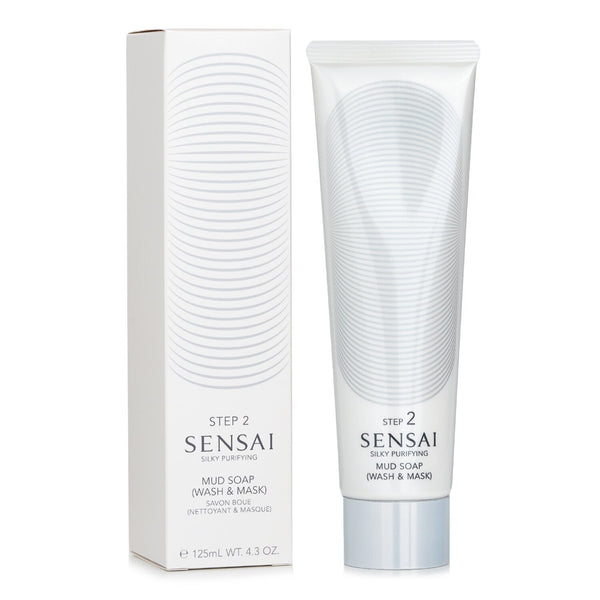 カネボウ  センサイ シルキー ピュリファイング マッドソープ  - 洗顔&マスク (新パッケージ)   125ml/4.3oz