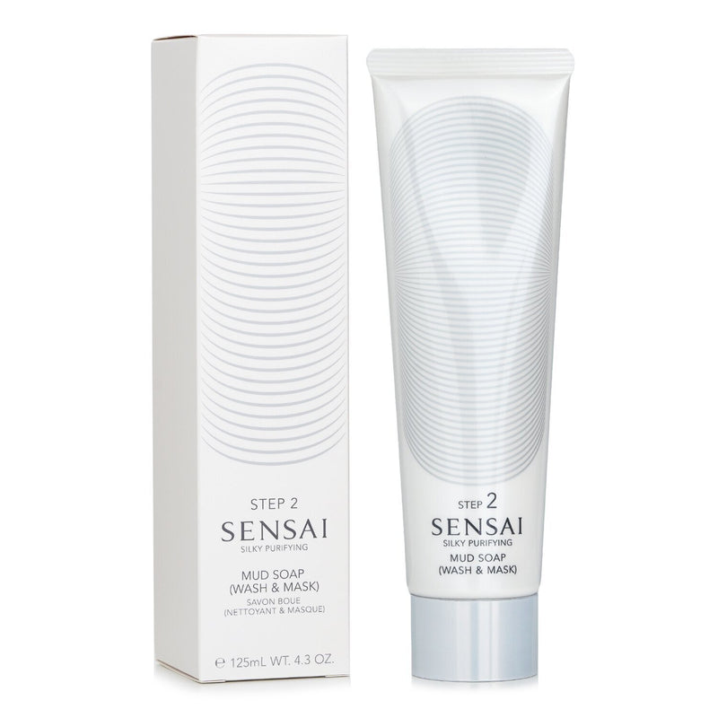 カネボウ  センサイ シルキー ピュリファイング マッドソープ  - 洗顔&マスク (新パッケージ)   125ml/4.3oz