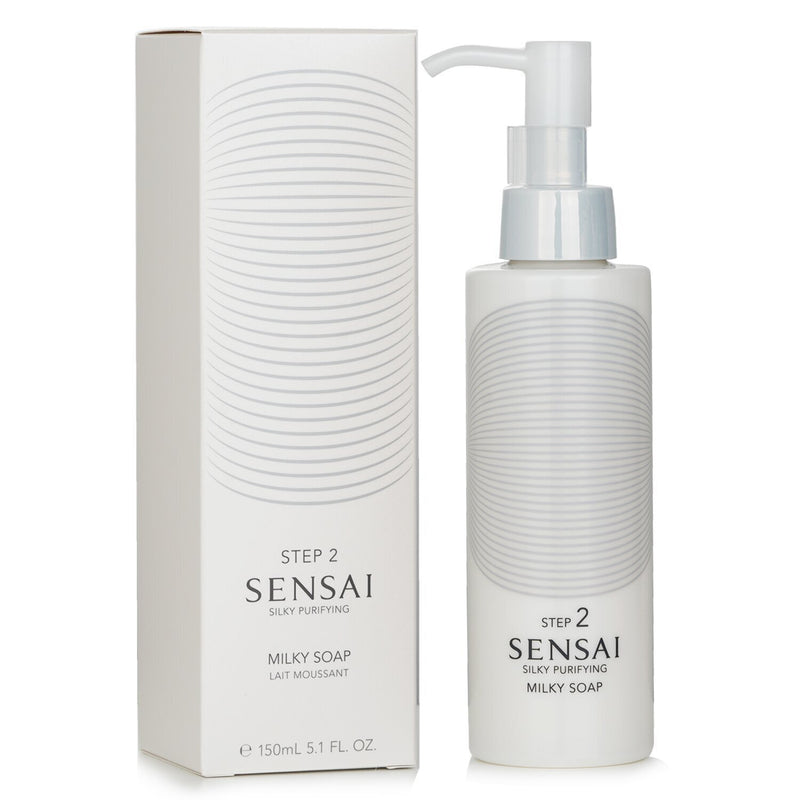 カネボウ  センサイ シルキー ピュリファイング ミルキーソープ (新パッケージ)   150ml/5.1oz