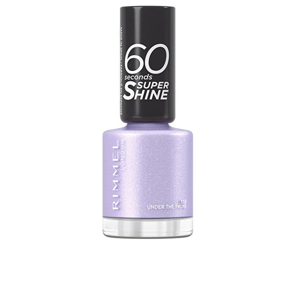 Rimmel London 60 Seconds Super Shine Nail Polish #153-under The Palms 8ml