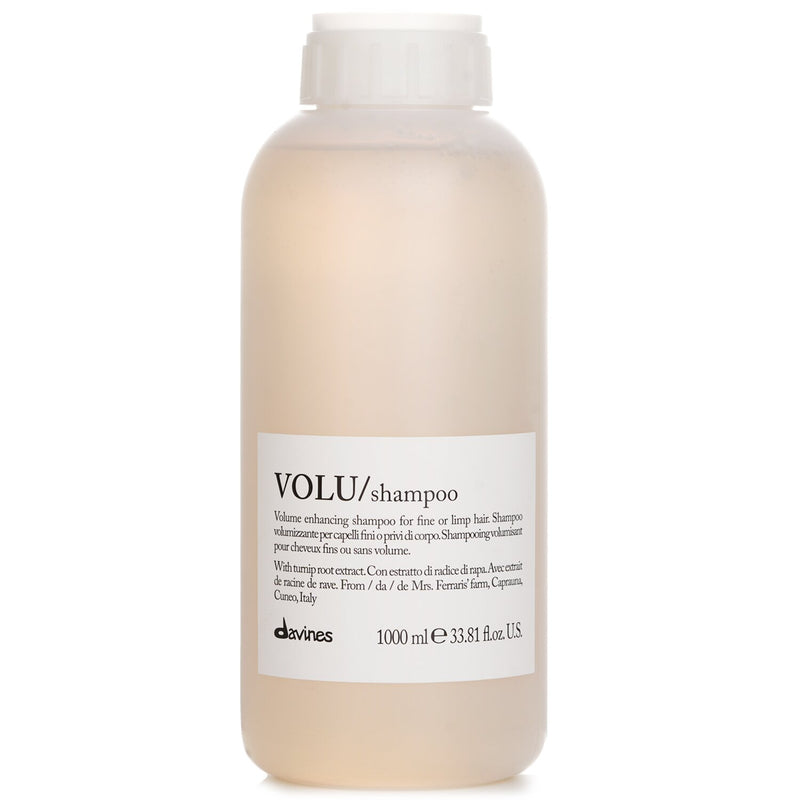 ダヴィネス  Volu ボリュームエンハンシング シャンプー (細くて弱った髪用)   1000ml/33.8oz