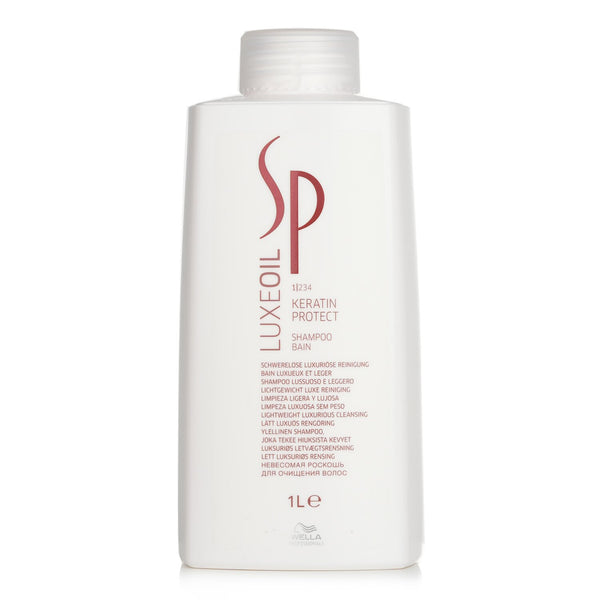 ウエラ  SP リュクス オイル ケラチンプロテクトシャンプー (軽やかで輝くような洗い上がり)   1000ml/33.8oz