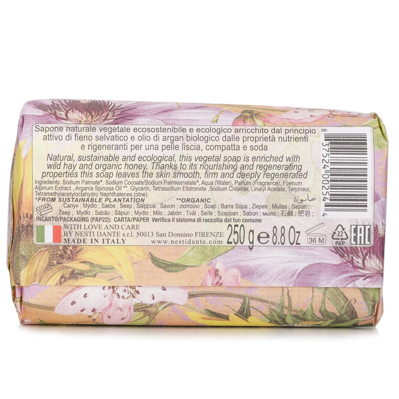 ネスティダンテ  ビオナチュラ サスティナブル ベジタブルソープ - アルガンオイル&ワイルドヘイ   250g/8.8oz