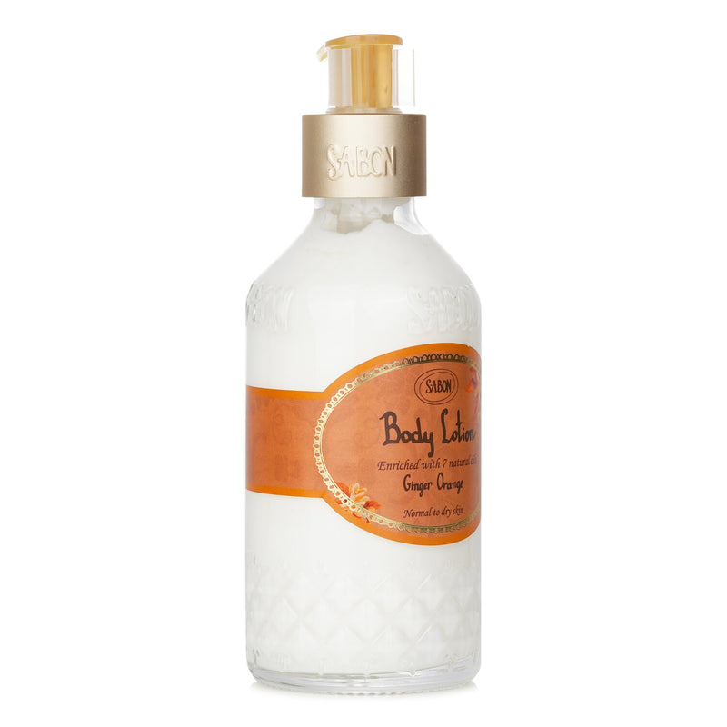 サボン  ボディローション - ジンジャー・オレンジ (ボトル)   200ml/7oz