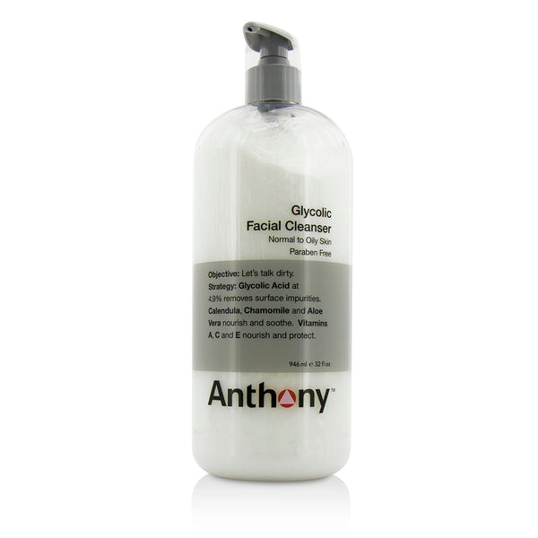 アンソニー  Logistics For Men Glycolic Facial Cleanser   946ml/32oz