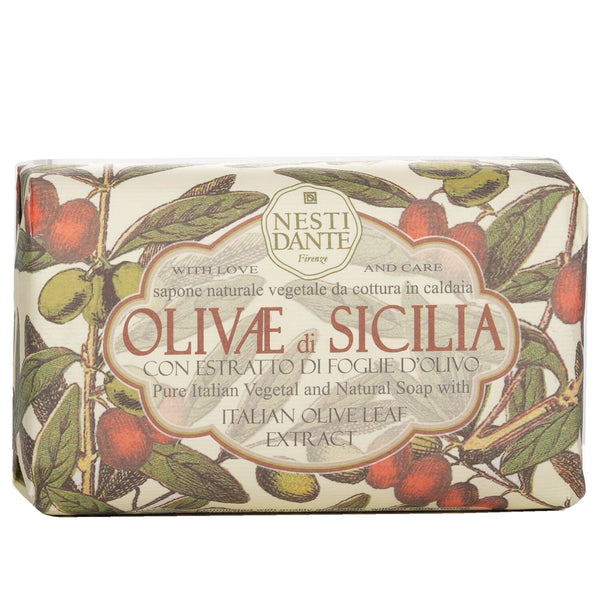 ネスティダンテ  ナチュラルソープ イタリアンオリーブリーフエキス  - Olivae Di Sicilia   150g/3.5oz