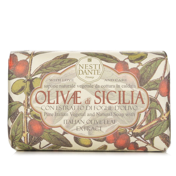 ネスティダンテ  ナチュラルソープ イタリアンオリーブリーフエキス  - Olivae Di Sicilia   150g/3.5oz