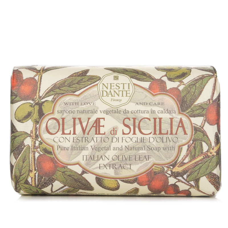 ネスティダンテ  ナチュラルソープ イタリアンオリーブリーフエキス  - Olivae Di Sicilia   150g/3.5oz