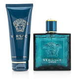 Versace Men Eros 2pc Set - Eau De Toilette & Shower Gel 100ml
