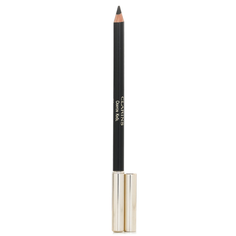 クラランス  ロング ラスティング アイ ペンシル ウィズ ブラシ - # 01 Carbon Black (With Sharpener)   1.05g/0.037oz
