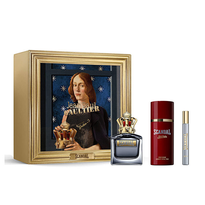 Jean Paul Gaultier Scandal Pour Homme Case 3 Pcs
