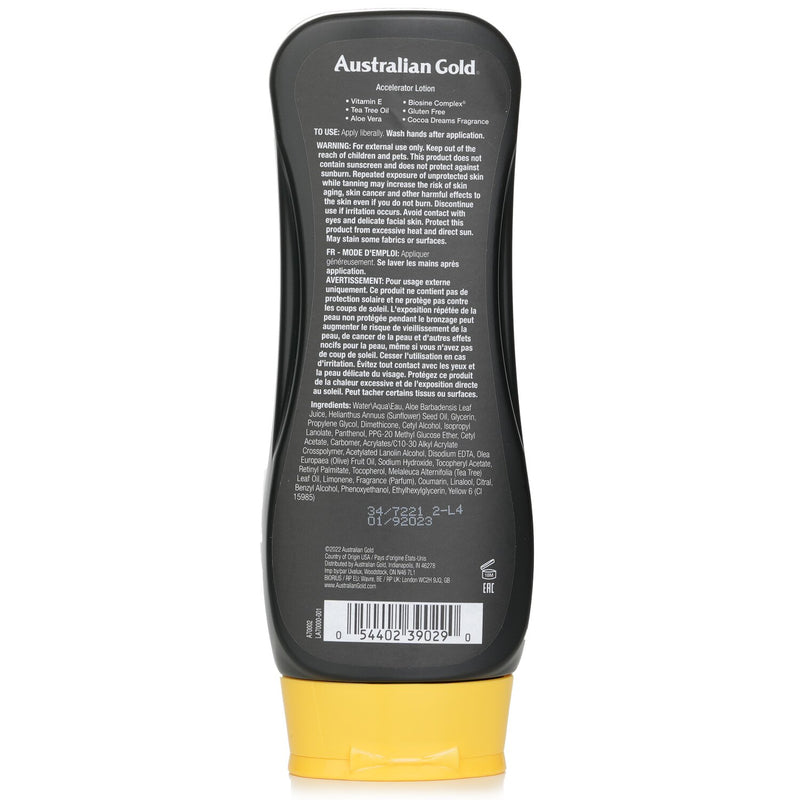オーストラリアンゴールド  ダークタン二ングアクセレレーター ローション   237ml/8oz