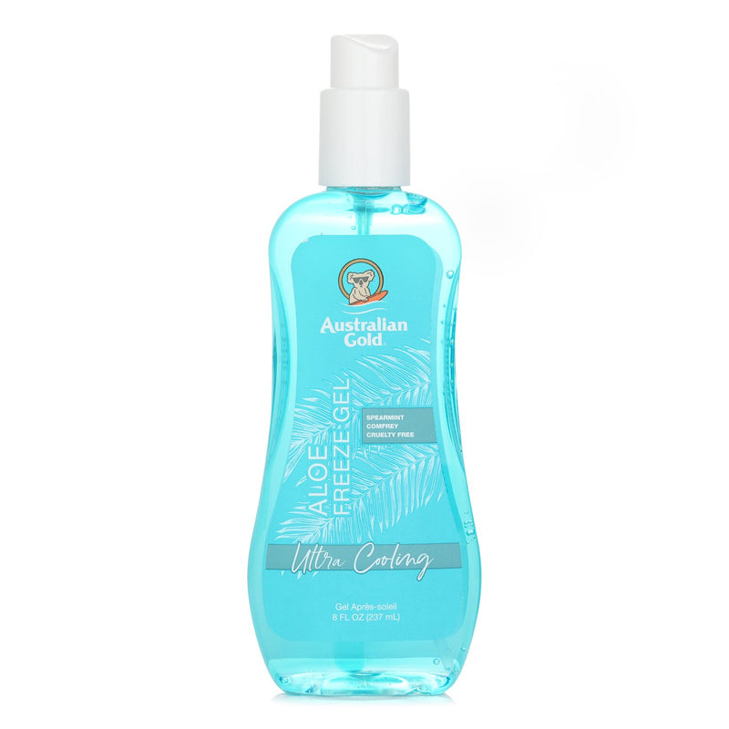 オーストラリアンゴールド  アロエ フリーズ スプレー ゲル ウイズ コンフリー and スペアミント エキス   237ml/8oz