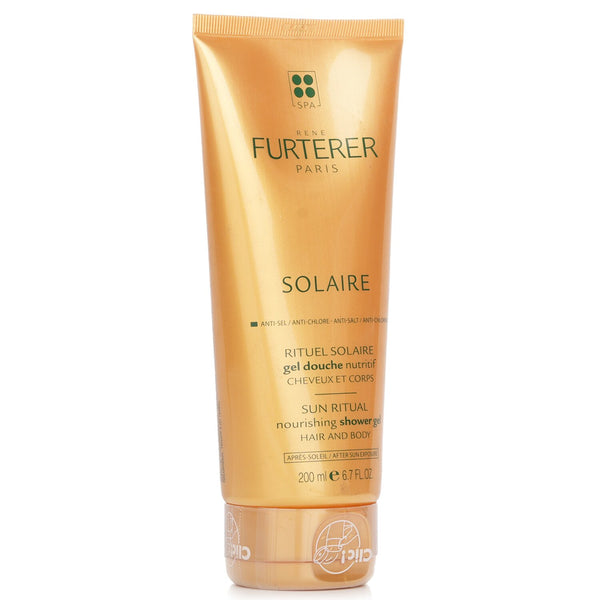 ルネ フルトレール  ソレイユ ナリッシング シャワージェル ホホバワックス (ヘア&ボディ)   200ml/6.76oz