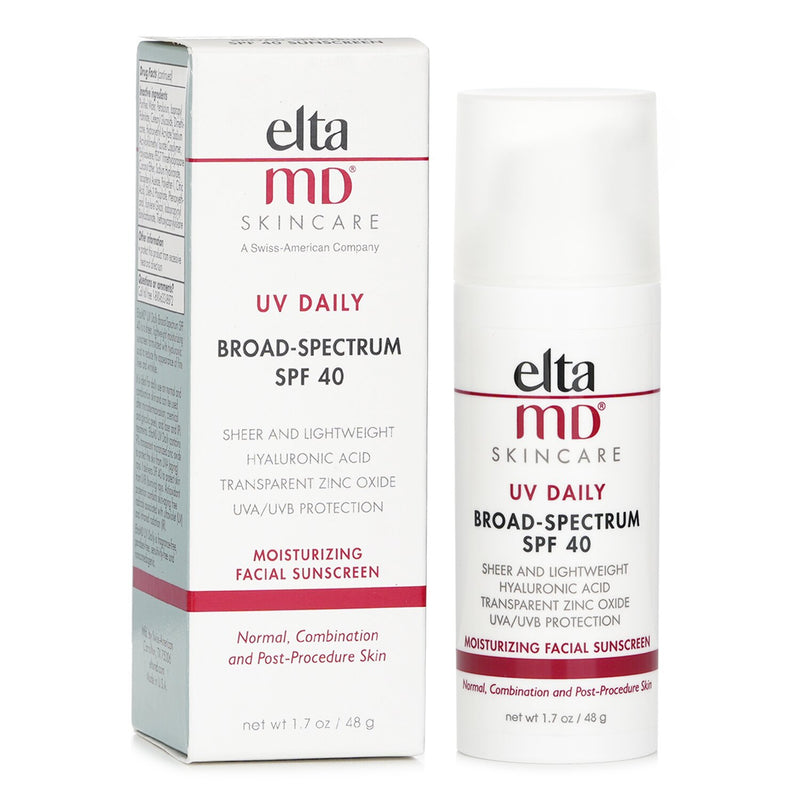 エルタMD  UV Daily Moisturizing Facial Sunscreen SPF 40 -(Packaging Random Pick)   48g/1.7oz