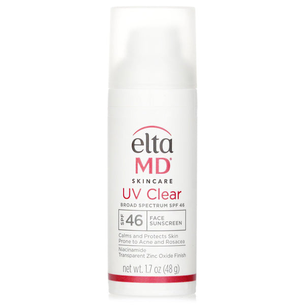 エルタMD  UV Clear Facial Sunscreen - For Skin Types Prone To Acne, Rosacea & Hyperpigmentation   48g/1.7oz