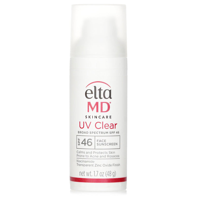 エルタMD  UV Clear Facial Sunscreen - For Skin Types Prone To Acne, Rosacea & Hyperpigmentation   48g/1.7oz