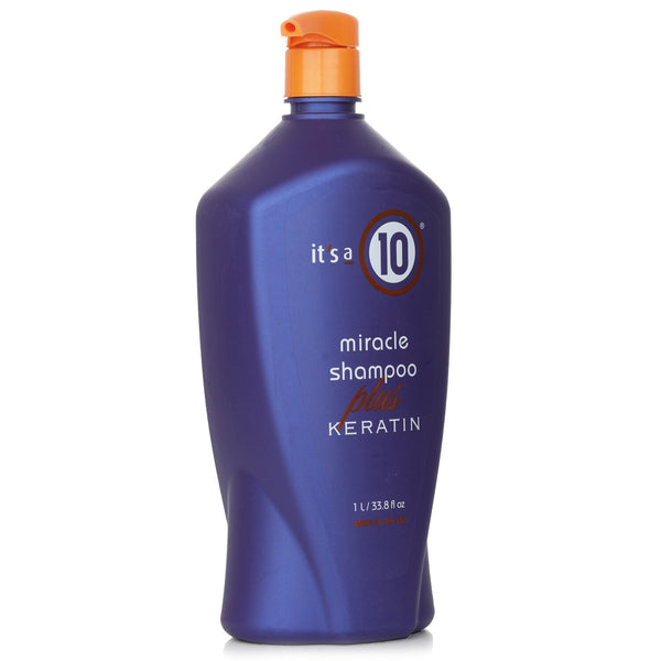 イッツア 10  ミラクルシャンプー プラスケラチン (サルフェートフリー)   1000ml/33.8oz