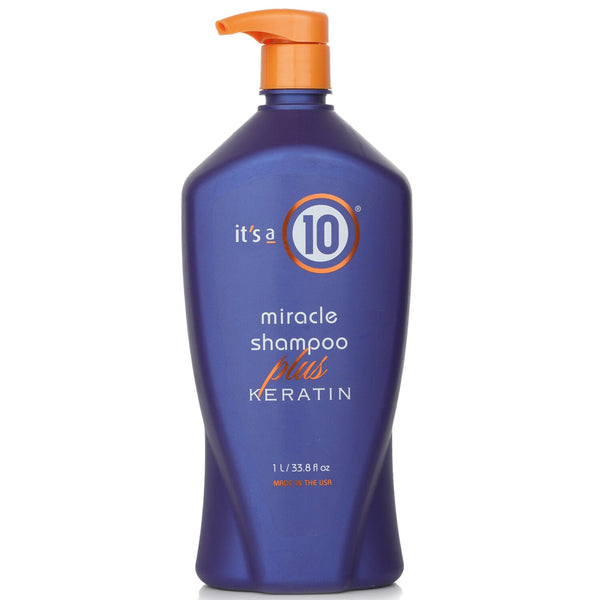 イッツア 10  ミラクルシャンプー プラスケラチン (サルフェートフリー)   1000ml/33.8oz