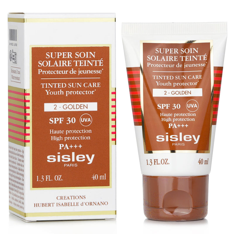 シスレー　  スーパー ソイン ソレア ティンテッド ユース プロテクター SPF 30 UVA PA+++ - #2 Golden   40ml/1.3oz