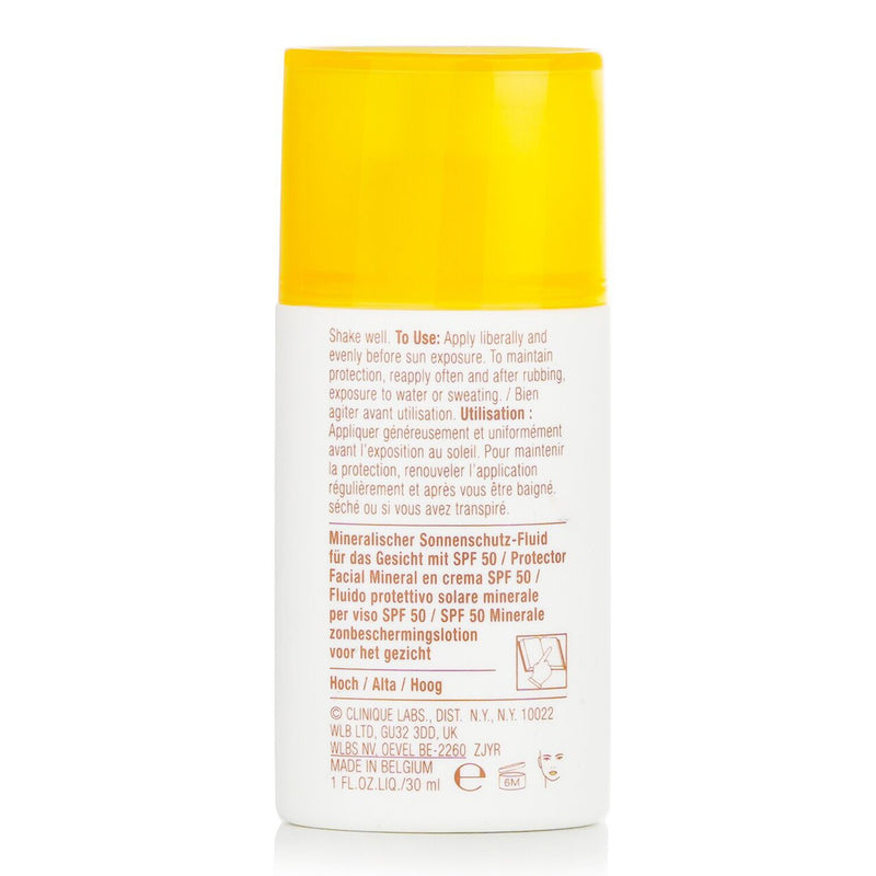 クリニーク  ミネラル サンスクリーン フルイド For フェイス SPF 50 - センシティブ スキン フォーミュラ   30ml/1oz
