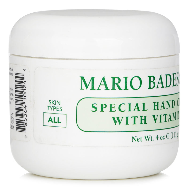 マリオ バデスク  スペシャル ハンド クリーム ウイズ ビタミン E - For オール スキン タイプ   113g/4oz
