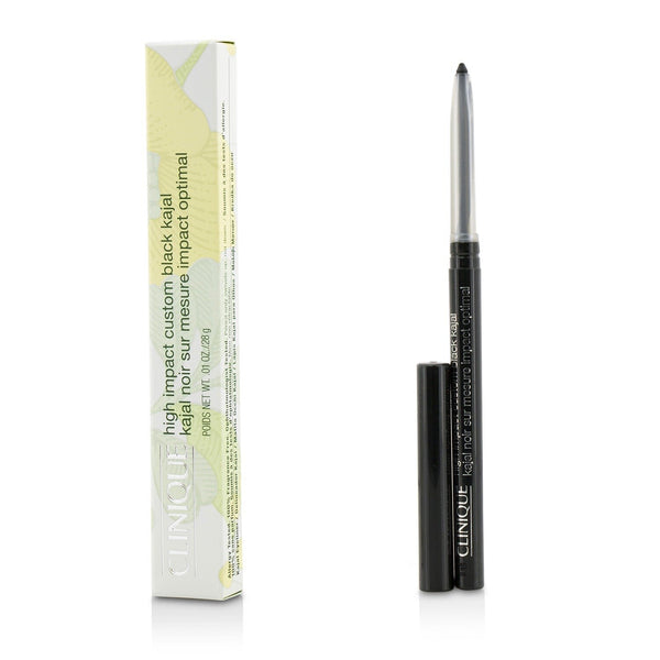 クリニーク  ハイインパクト カスタムブラック カジャル - # 01 Blackned Black   0.28g/0.01oz