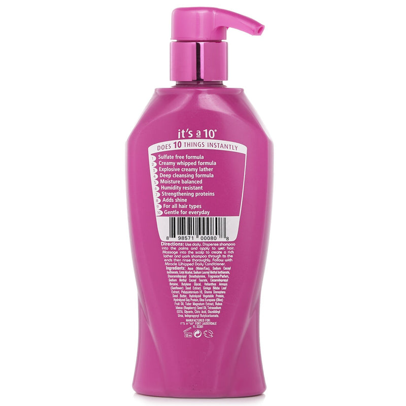 イッツア 10  ミラクル ホイップト シャンプー   295.7ml/10oz