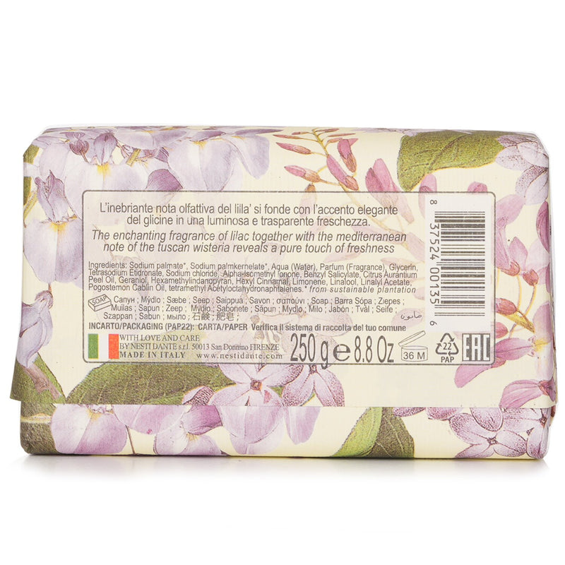 ネスティダンテ  ロマンチカ エンチャンティング ナチュラル ソープ - Tuscan Wisteria & Lilac   250g/8.8oz