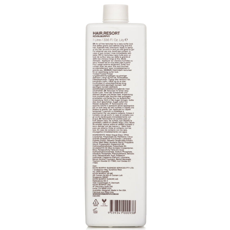 ケヴィン マーフィー  ヘアリゾート ビーチテクスチャライザー   1000ml/33.6oz