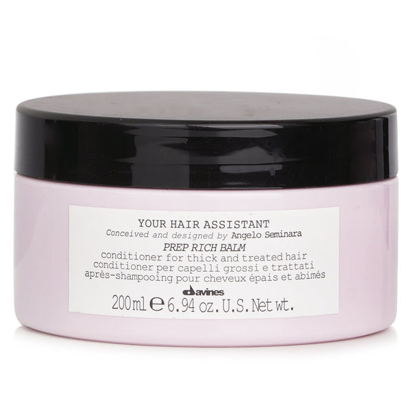ダヴィネス  ユアヘアアシスタント プレップリッチ バームコンディショナー (パーマヘア・太い髪用)   200ml/6.94oz