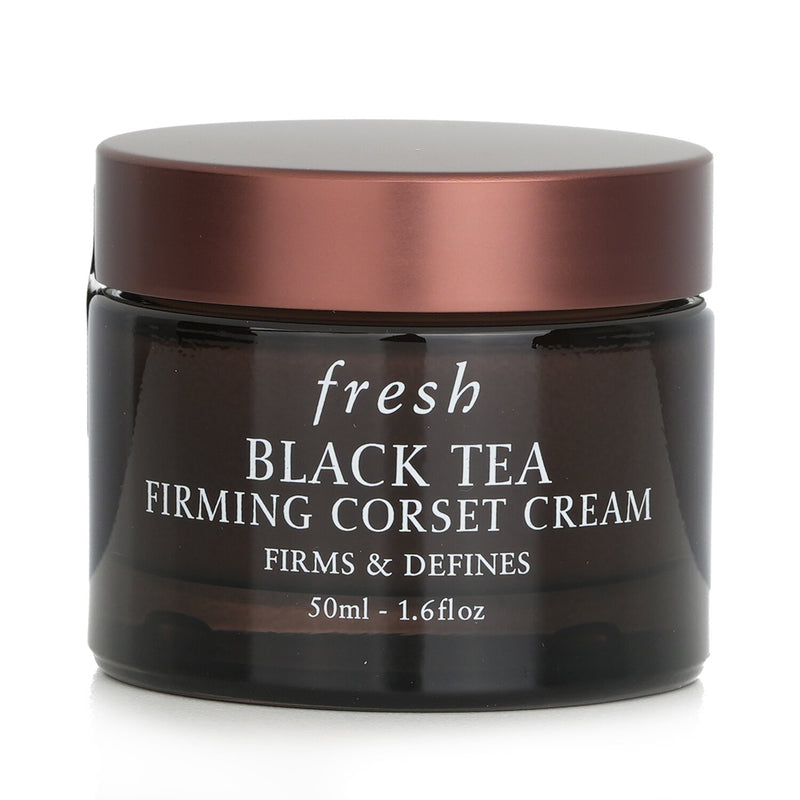 フレッシュ  ブラック ティー ファーミング コルセット クリーム - For フェイス & ネック   50ml/1.6oz