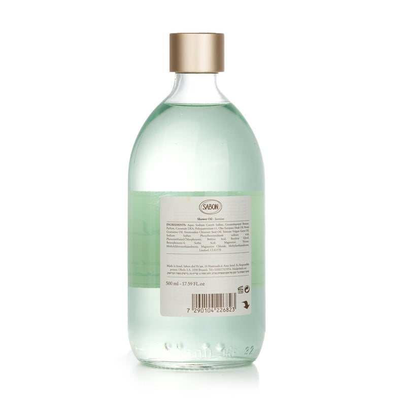サボン  シャワーオイル　デリケート・ジャスミン   500ml/17.59oz