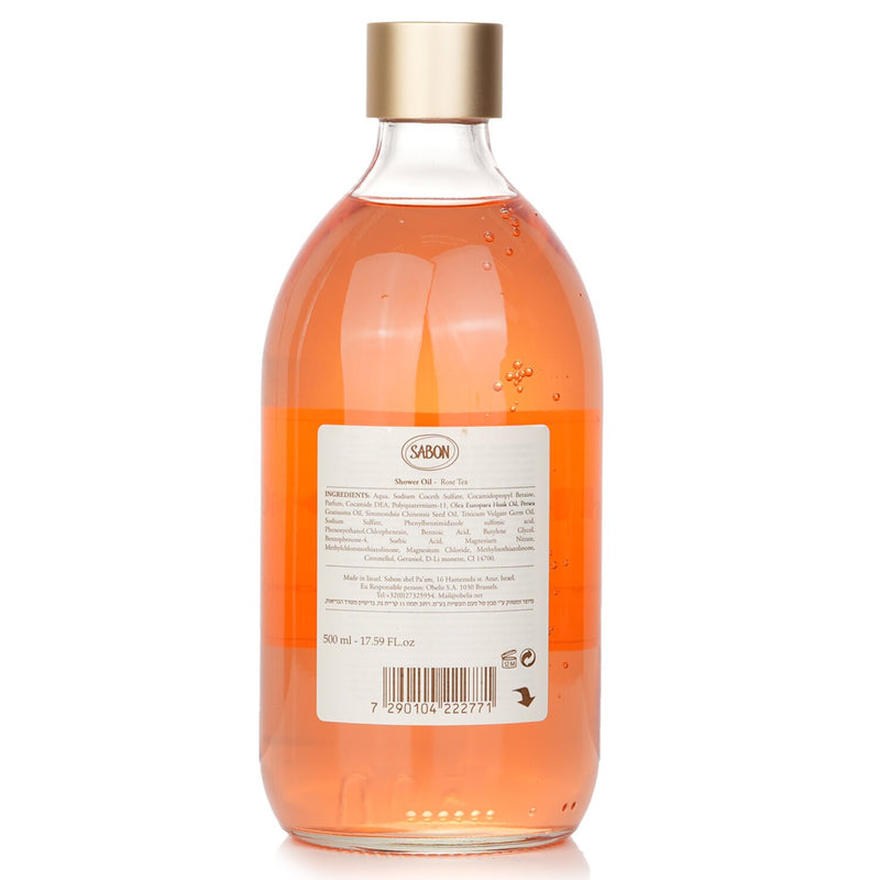 サボン  シャワーオイル　ローズティー   500ml/17.59oz