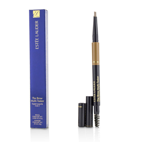 エスティ ローダー  ザ ブロウ マルチタスカー 3 in 1 (ブロウ ペンシル, パウダー and ブラシ) - # 02 Light Brunette   0.45g/0.018oz