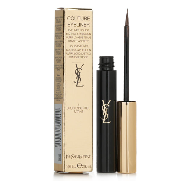 イヴサンローラン  クチュール リキッド アイライナー - # 4 Brun Essentiel Satine   2.95ml/0.09oz