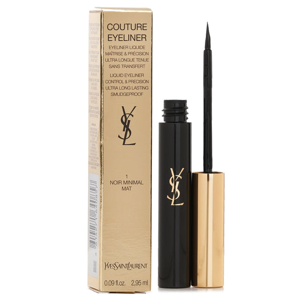 イヴサンローラン  クチュール リキッド アイライナー - # 1 Noir Minimal Mat   2.95ml/0.09oz