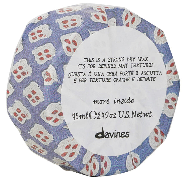 ダヴィネス  モアインサイド ディスイズアストロングドライワックス (マットテクスチャー)   75ml/2.69oz