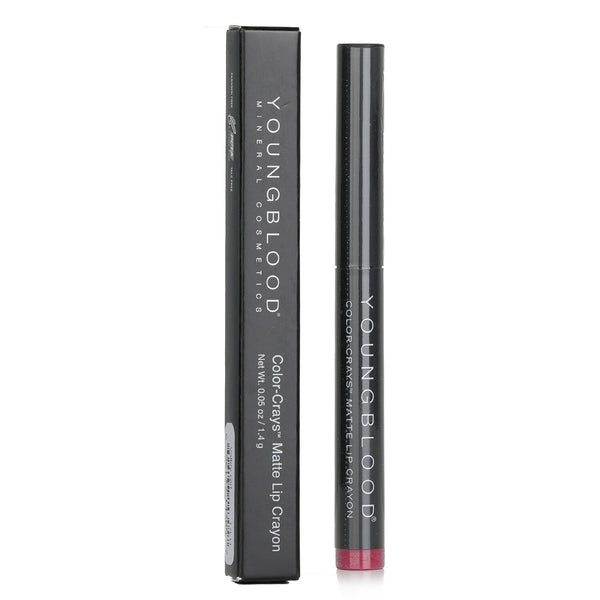 ヤングブラッド  カラー クレイ マット リップ クレヨン - # Valley Girl   1.4g/0.05oz