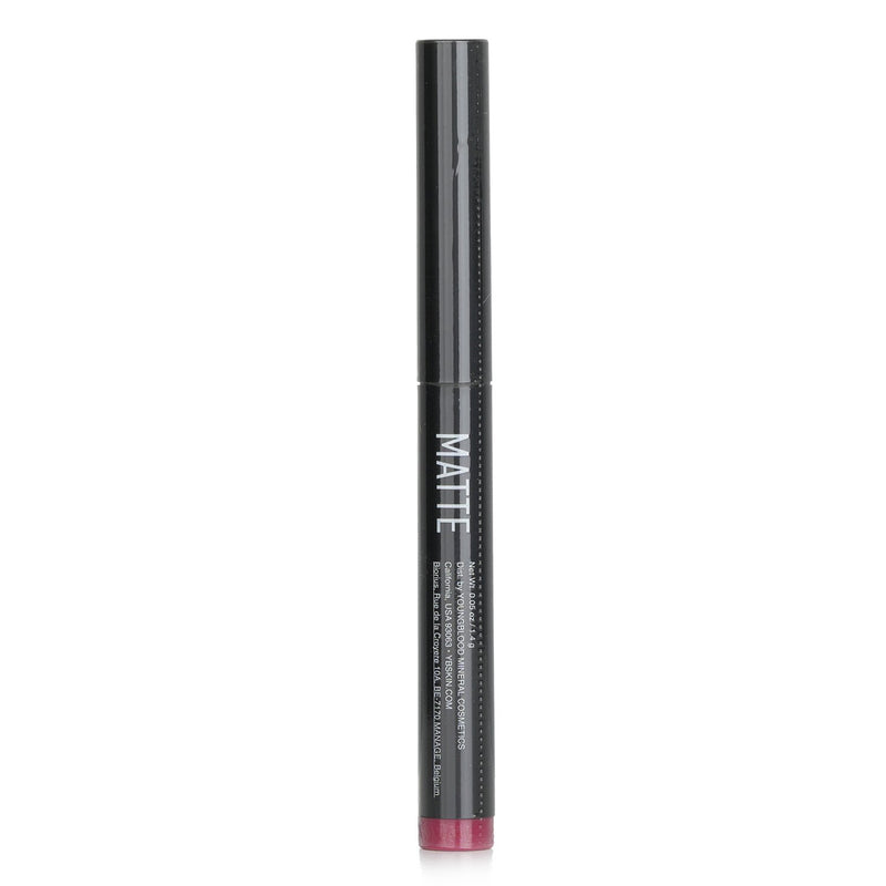 ヤングブラッド  カラー クレイ マット リップ クレヨン - # Valley Girl   1.4g/0.05oz