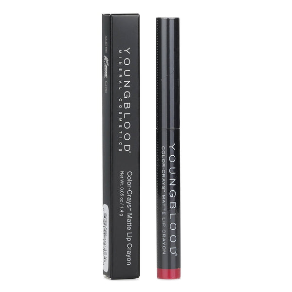 ヤングブラッド  カラークレイズ マット リップクレヨン - # Rodeo Red   1.4g/0.05oz