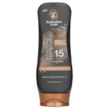 オーストラリアンゴールド  ローション サンスクリーン ウイズ ブロンザー SPF 15   237ml/8oz