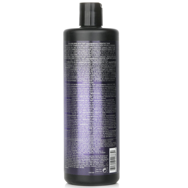 ティジー  キャットウォーク ファッショニスタバイオレットシャンプー(ブロンドヘア、ハイライトをした髪用)   750ml/25.36oz