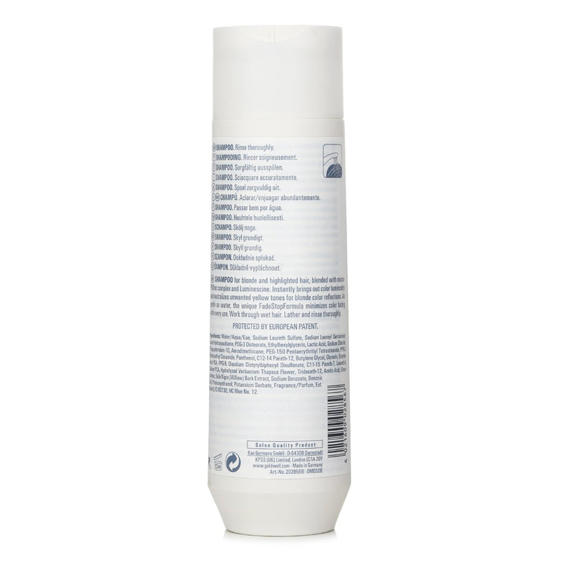 ゴールドウェル  デュアルセンス ブロンド&ハイライト アンチイエローシャンプー (ブロンドヘア用)   250ml/8.4oz